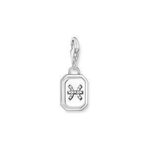 Pisces zodiac sign silver charm pendant | THOMAS SABO Australia