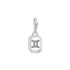 Gemini Zodiac sign silver charm pendant | THOMAS SABO Australia