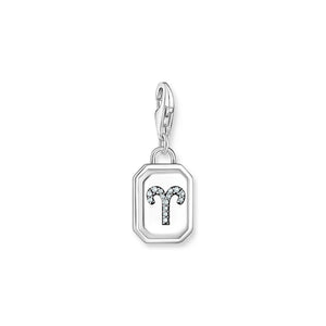 Aries Zodiac sign silver charm pendant | THOMAS SABO Australia