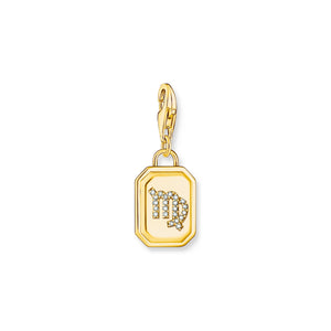 Virgo zodiac sign gold charm pendant | THOMAS SABO Australia