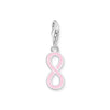 Charm pendant Infinity Pink | THOMAS SABO Australia