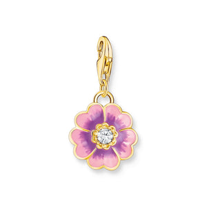 charm pendant with violet flower | THOMAS SABO Australia