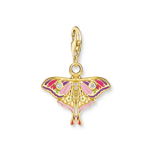 charm pendant in colourful moth design  | THOMAS SABO Australia