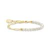 Member Charm bracelet with Charmista disc gold plated | THOMAS SABO Australia