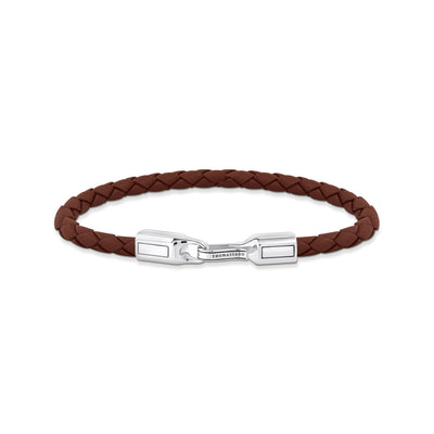 Brown leather bracelet | THOMAS SABO Australia