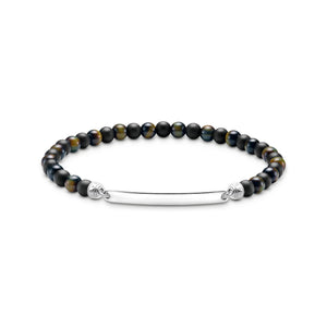Engravable Bracelet with beads  | THOMAS SABO Australia