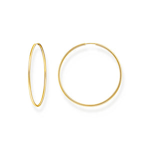 Large hoop earrings gold | THOMAS SABO Australia