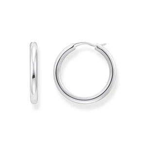 Hoop earrings in wider shape | THOMAS SABO Australia