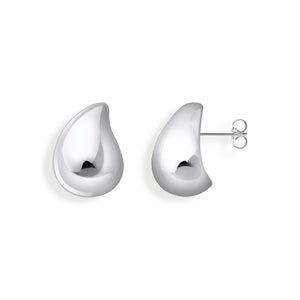 Ear studs in organic drop-shape | THOMAS SABO Australia