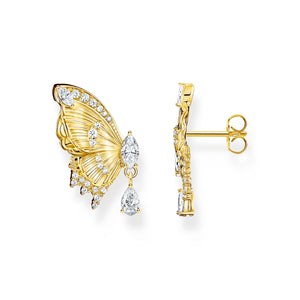 ear studs Butterfly Paradisa with stones | THOMAS SABO Australia