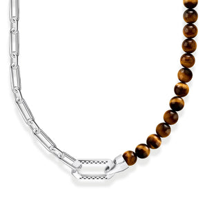 Necklace with brown beads | THOMAS SABO Australia