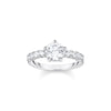 Heritage Glam Solitaire ring with white zirconia stones | THOMAS SABO Australia