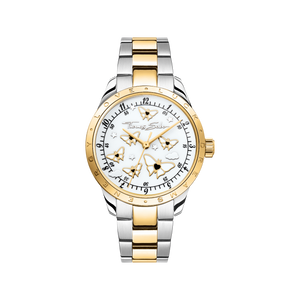 Luminescent Butterfly Bicolour Watch