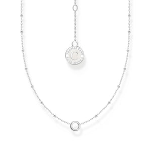 Member Charm necklace with round pendant and little balls | THOMAS SABO Australia