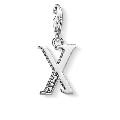 Charm Pendant "Letter X Silver" | THOMAS SABO Australia