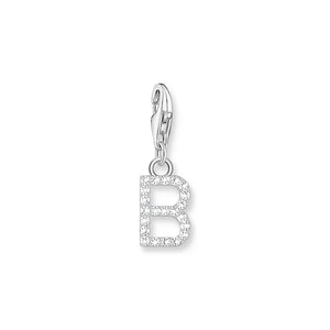 Charm pendant letter B silver | THOMAS SABO Australia