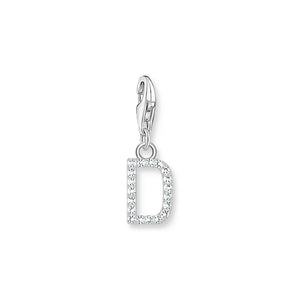 Charm pendant letter D silver | THOMAS SABO Australia