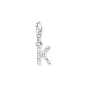Charm pendant letter K silver | THOMAS SABO Australia