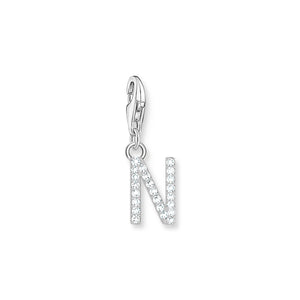 Charm pendant letter N silver | THOMAS SABO Australia