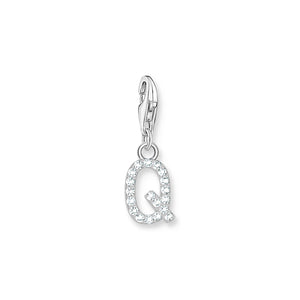 Charm pendant letter Q silver | THOMAS SABO Australia
