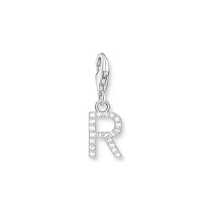 Charm pendant letter R silver | THOMAS SABO Australia