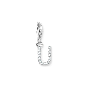Charm pendant letter U silver | THOMAS SABO Australia