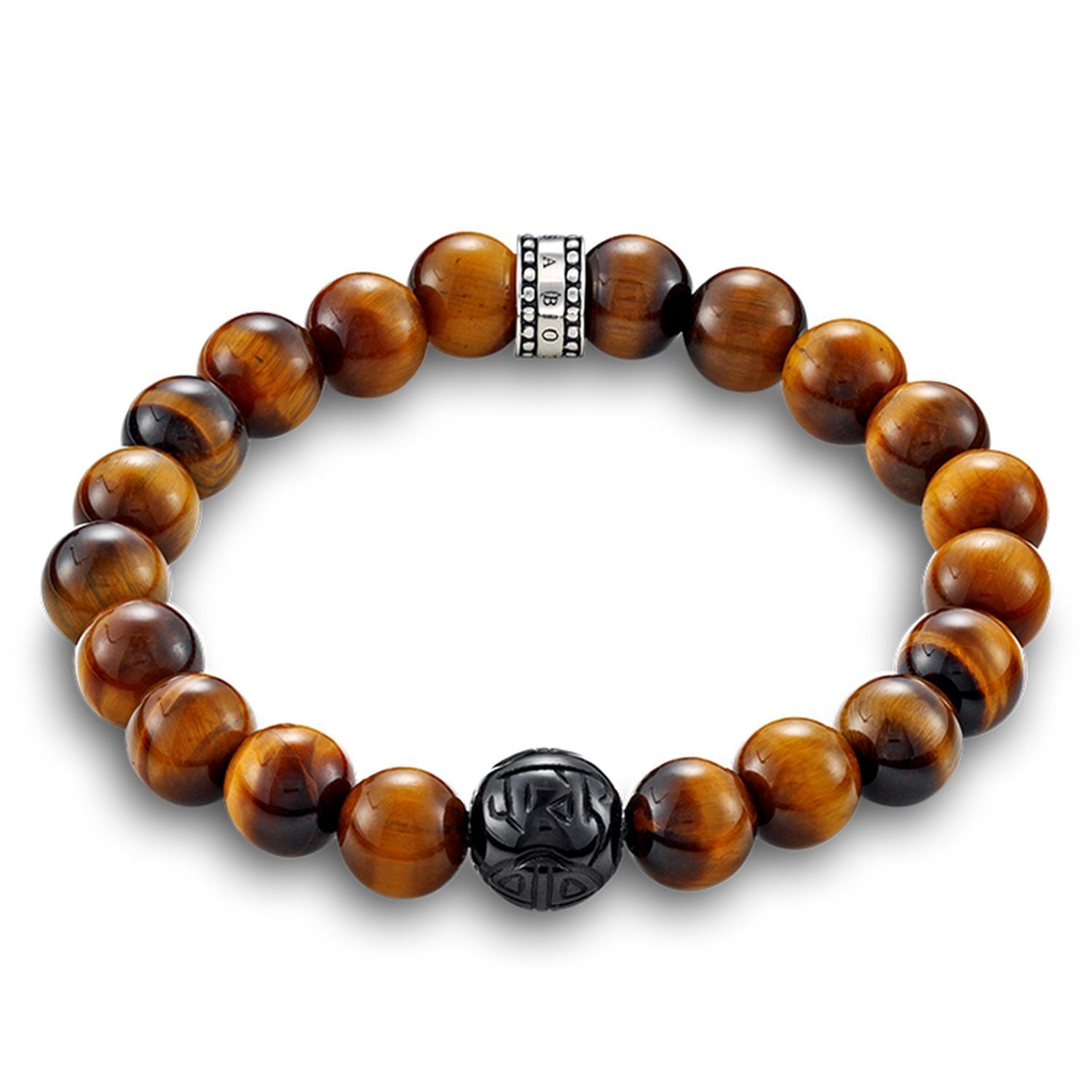 Thomas Sabo Bracelet - Braided, Black Leather main image 1