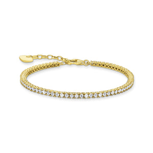 Tennis Bracelet Gold | THOMAS SABO Australia