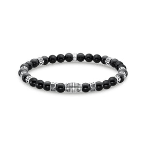 Black Bead Elements Bracelet | THOMAS SABO Australia