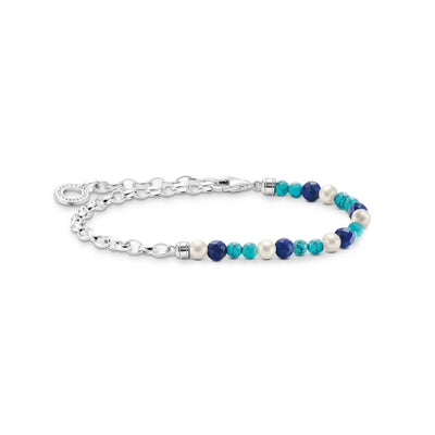 Chain Lapis Lazuli Bead Bracelet | THOMAS SABO Australia