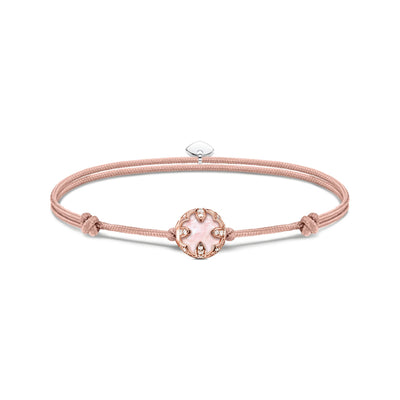 Bracelet Karma Secret with rose quartz bead | THOMAS SABO Australia