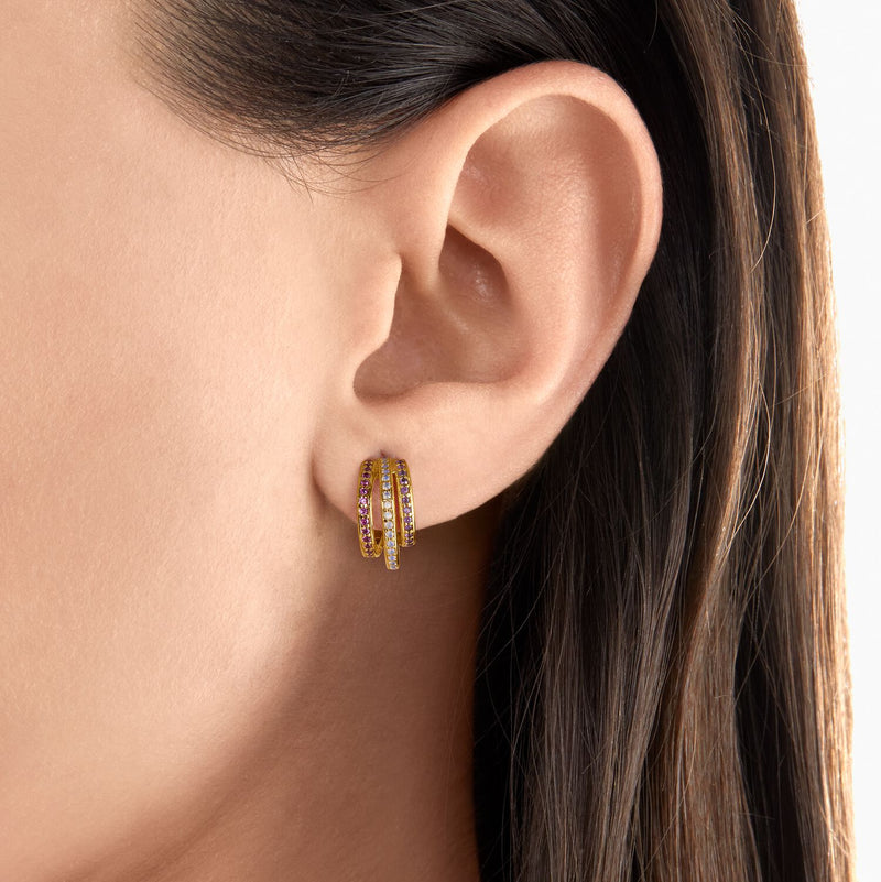 Hoop Earrings Rings Gold | THOMAS SABO Australia