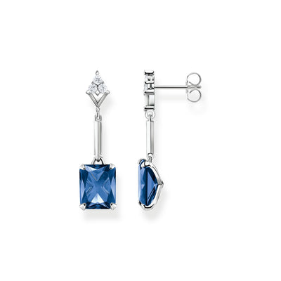 Earrings blue stone | THOMAS SABO Australia
