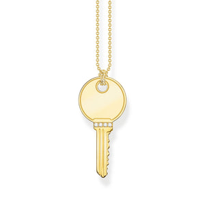 Necklace key gold | THOMAS SABO Australia