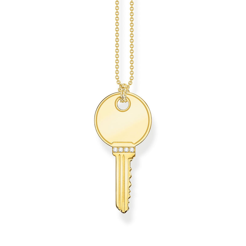Necklace key gold | THOMAS SABO Australia