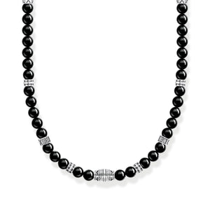 Tiger's Eye Black Bead Necklace | THOMAS SABO Australia