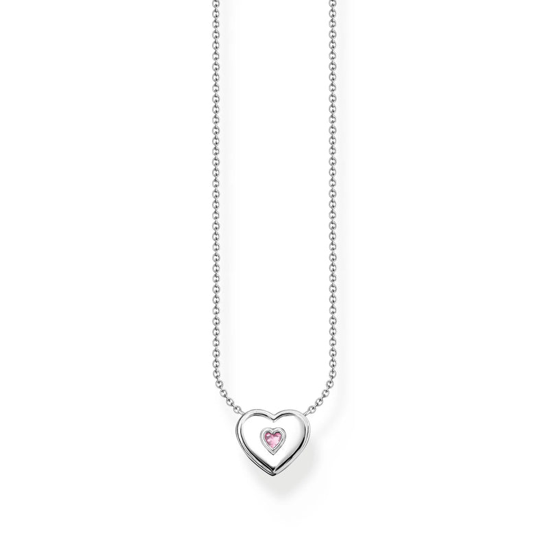 Pink Stone Heart Necklace | THOMAS SABO Australia