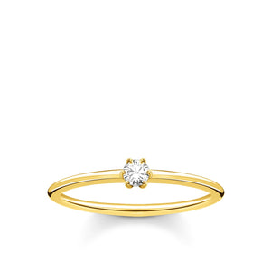 Ring White Stone | THOMAS SABO Australia