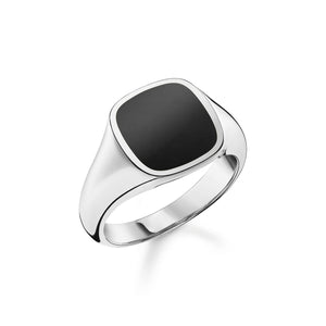 Ring Classic Black Silver | THOMAS SABO Australia