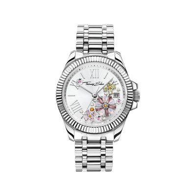 Women’s watch flowers from pastel colored stones | THOMAS SABO Australia