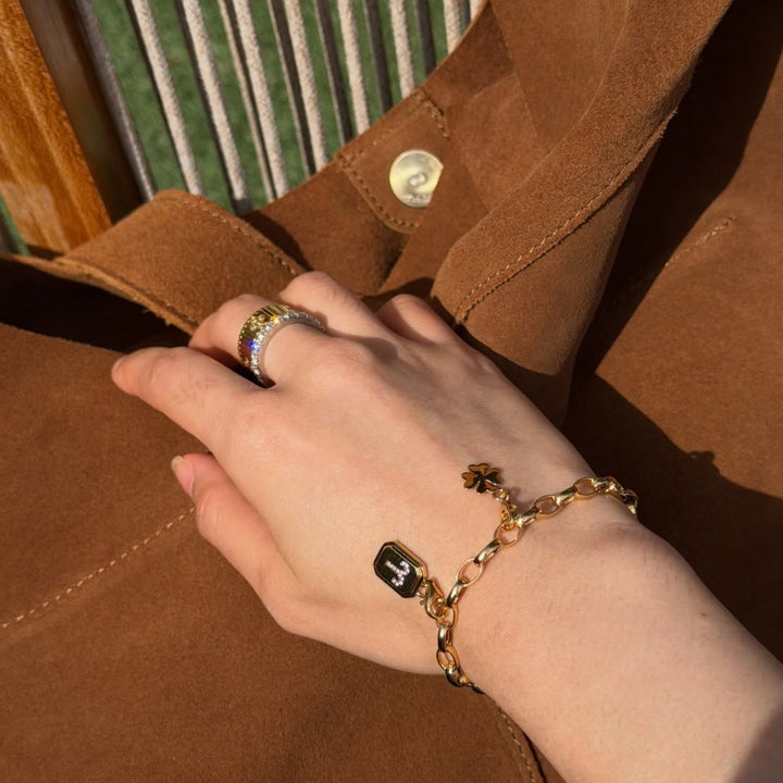 Aries Zodiac sign gold charm Pendant
