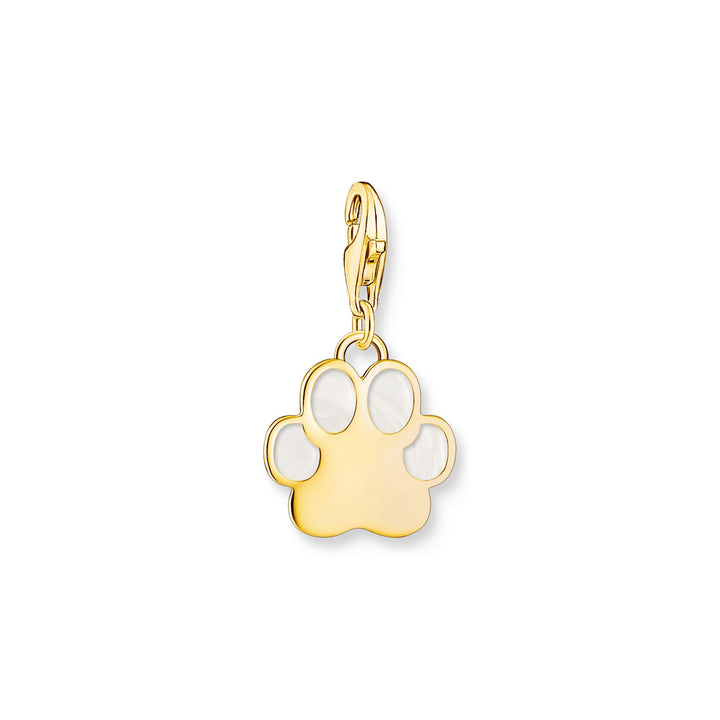 Charm pendant dog paw with cold enamel | THOMAS SABO Australia