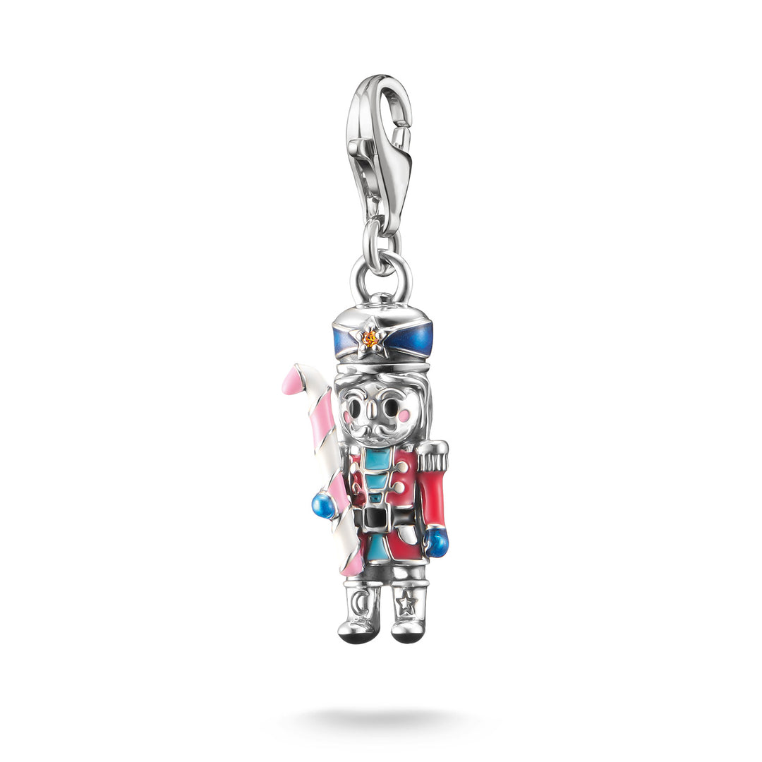 Silver nutcracker charm with sugar cane | THOMAS SABO Australia