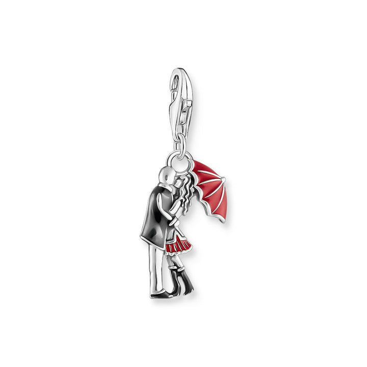 Kissing couple charm pendant silver | THOMAS SABO Australia