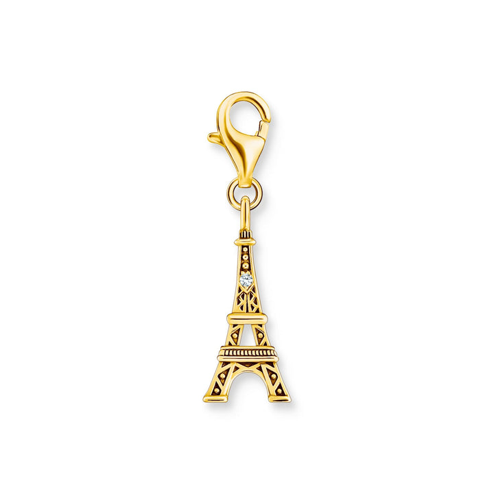 Eiffel Tower charm pendant gold | THOMAS SABO Australia