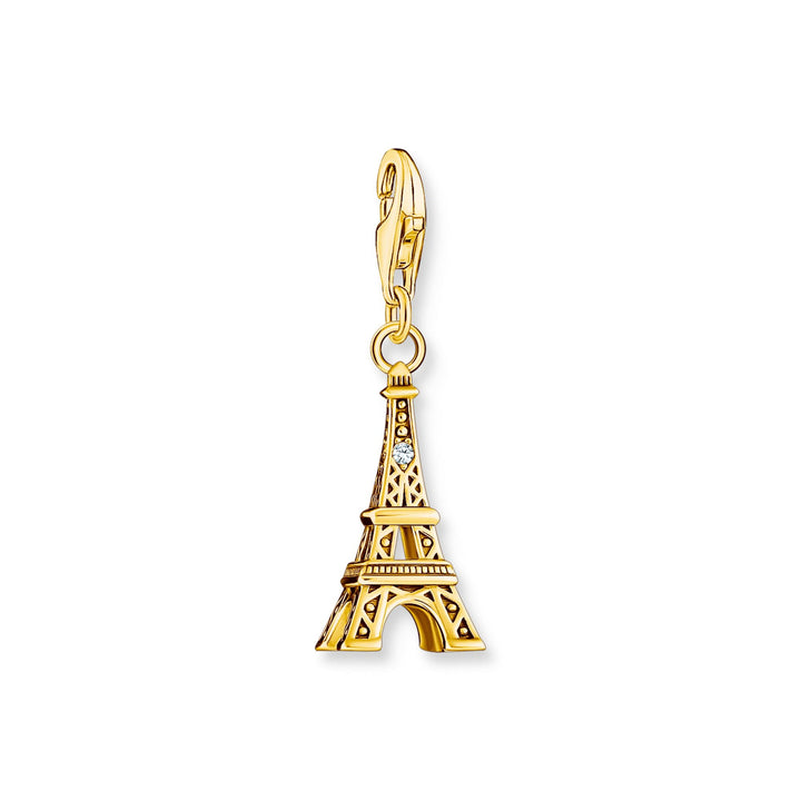Eiffel Tower charm pendant gold | THOMAS SABO Australia