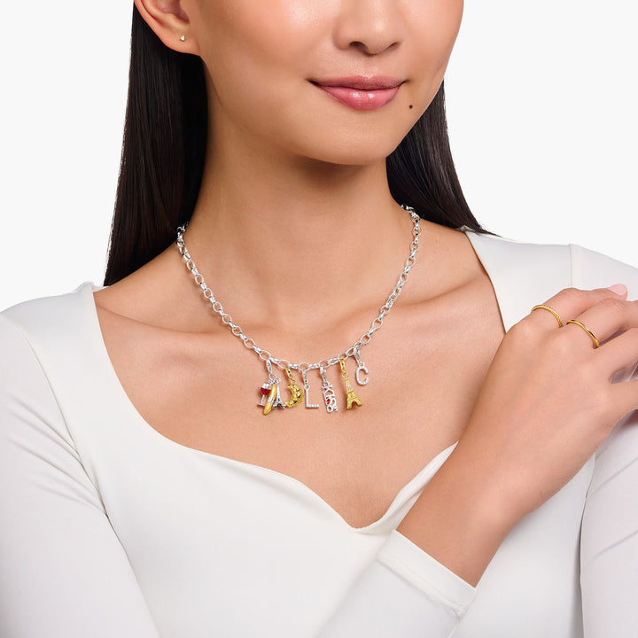 Eiffel Tower charm pendant gold | THOMAS SABO Australia
