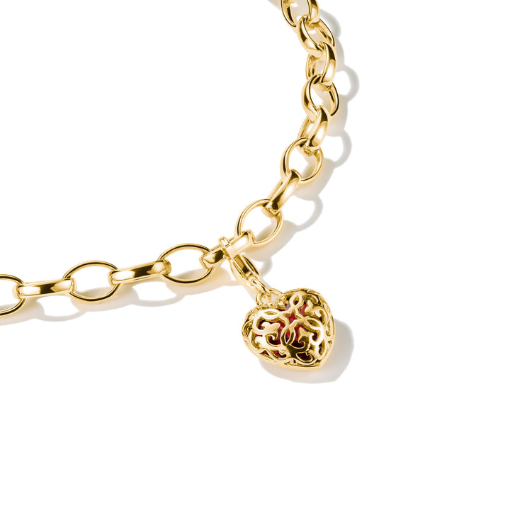 Red heart charm | THOMAS SABO Australia