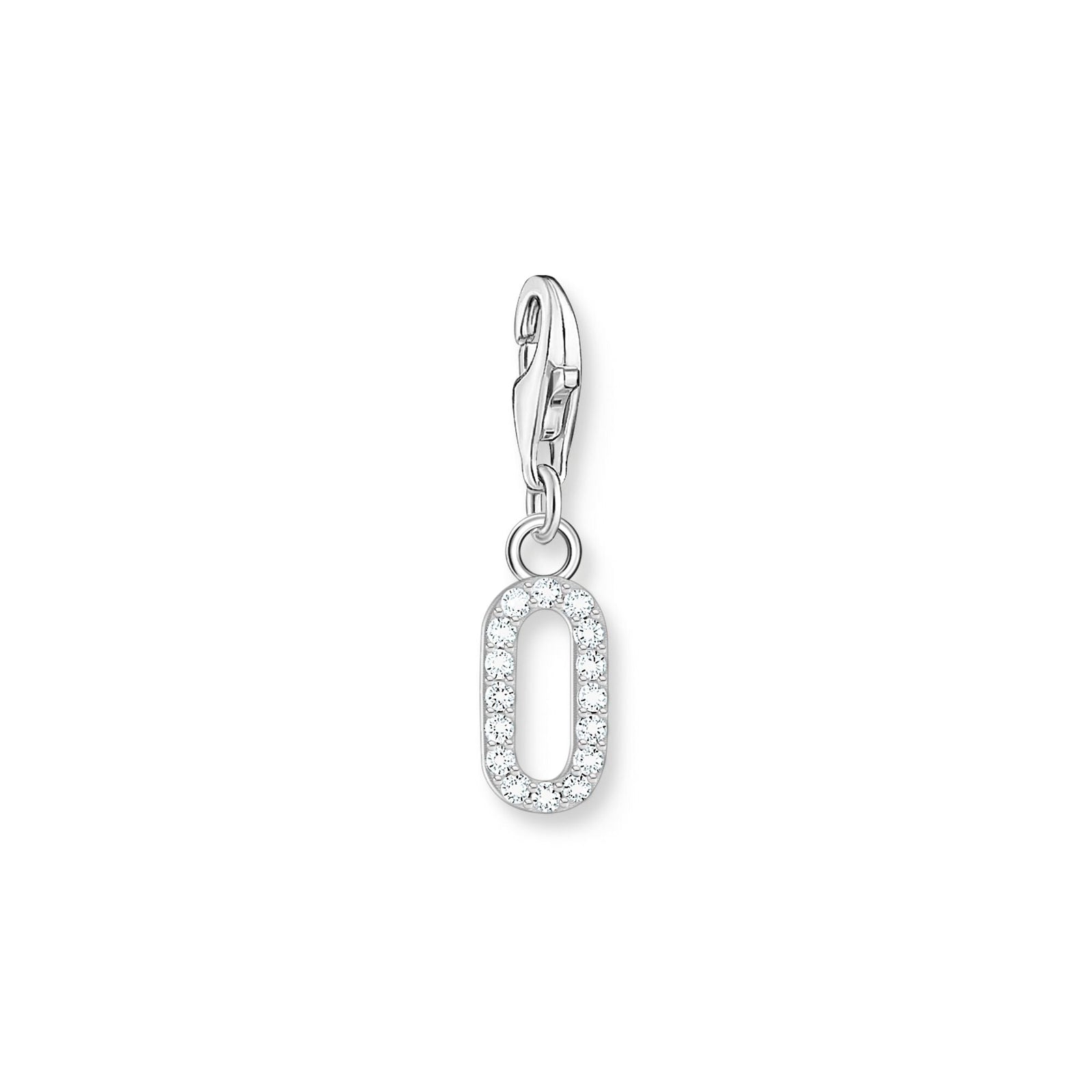 Number "0" silver charm | THOMAS SABO Australia