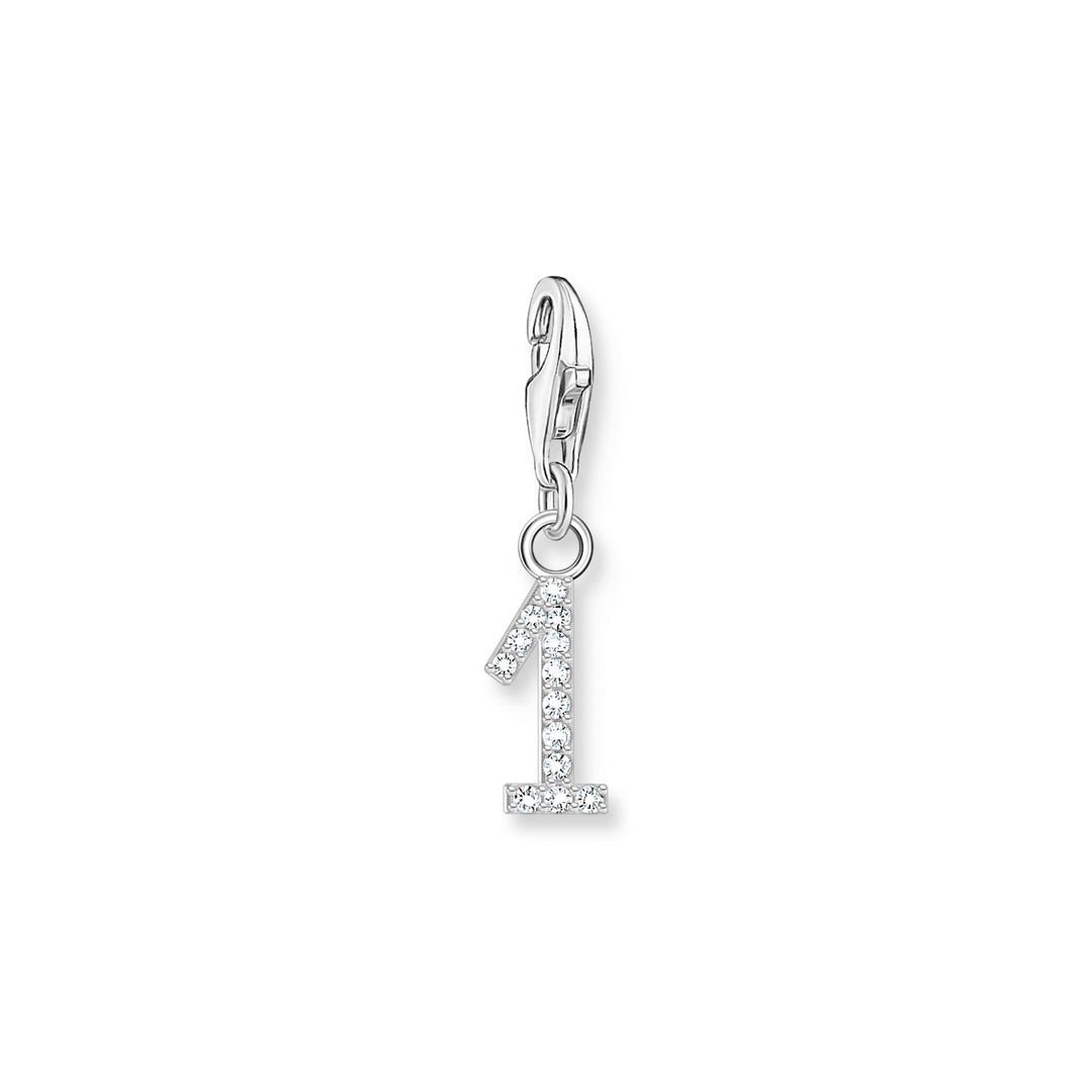 Number "1" silver charm | THOMAS SABO Australia